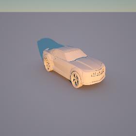 3D模型-科迈罗(Chevrolet Camaro)汽车模型
